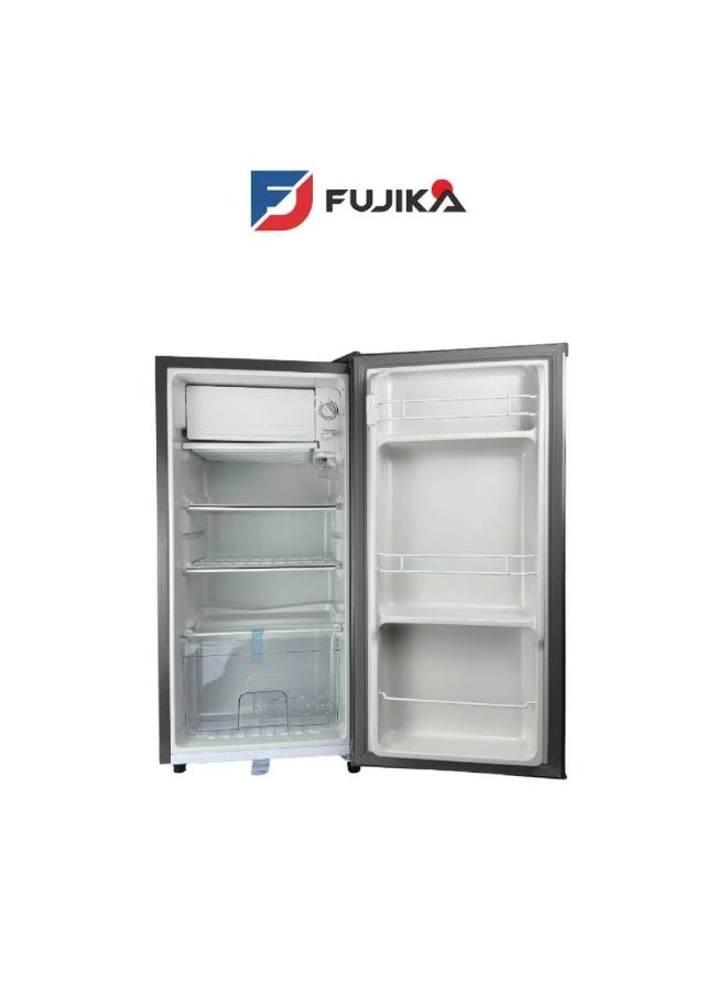 FUJIKA Single Door Refrigerator - 2.6 Cubic Feet - 73 Liters - Silver - FJK-300R - Image 3