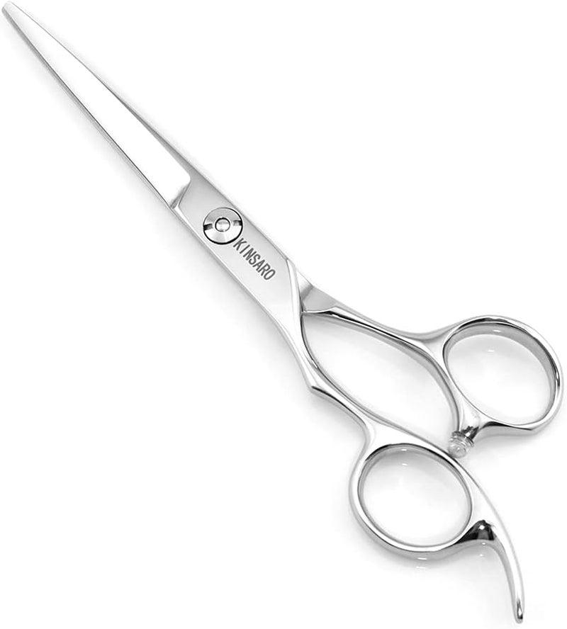 Hair Shears left hand 6 Inch Hair Scissors Left Hand Hair Cutting Scissors Lefty Barber Shears Left Handed KINSARO