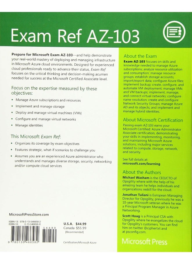 Exam Ref AZ-103 Microsoft Azure Administrator  - Image 2
