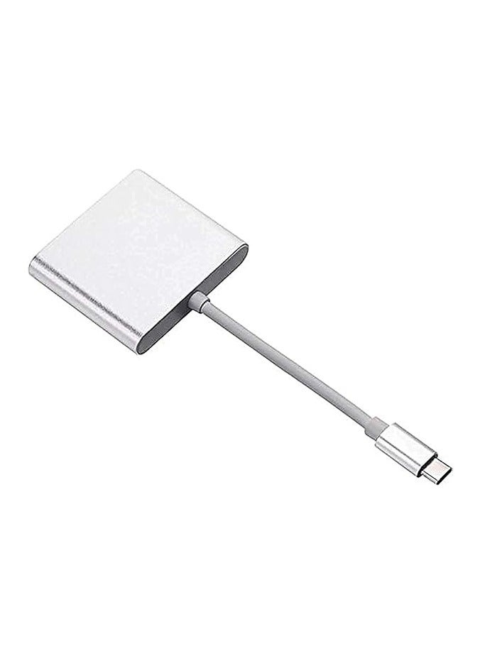 Zaboon كابل محول من C إلى HDMI 4K من النوع C USB 3.0 لجهاز Macbook ChromeBook Samsung S8 5Gbps - Image 1