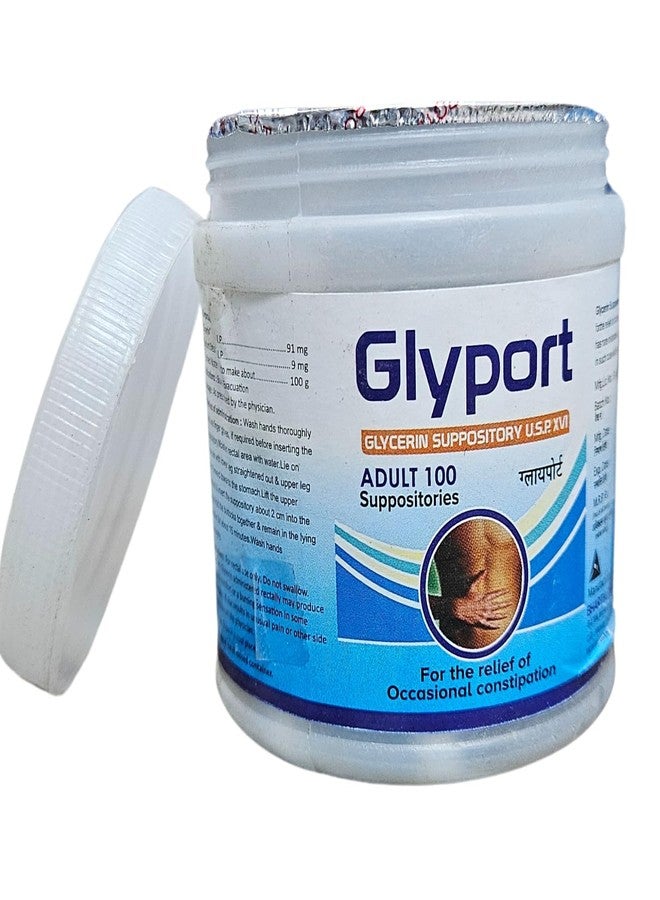 Rossify Glyport Glycerine Suppository USP - Effective Relief for Constipation (Adult) - Image 3