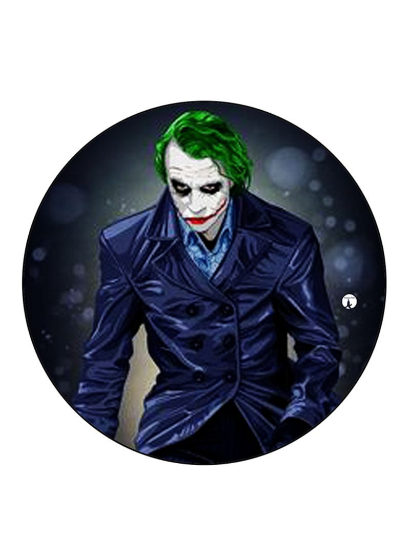 RKN Joker Printed Large Round Pin Badge Multicolour - Image 2