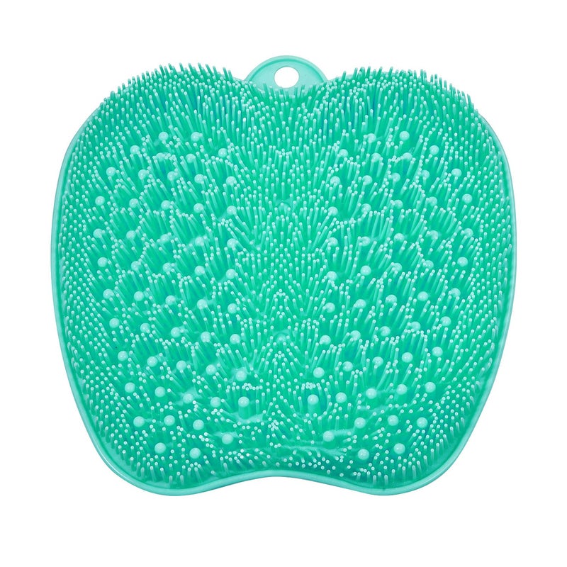BESKAR XL Large Foot Scrubber Mat for Use in Shower - Shower Foot Cleaner to Eliminate Calluses Dead Skin, Foot Massager Mat for Men & Women to Soothe Achy Feet, Non Slip Suction Cups - Image 1