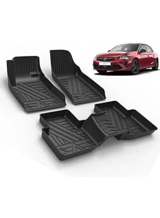 Genuine car floor mats with a two-year warranty, a high-quality, long-lasting thermoplastic elastomer (TPE) floor protection kit. - Image 1
