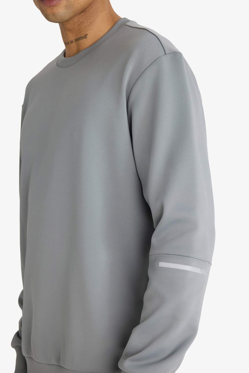 DeFacto Standard Fit Long Sleeve Sweatshirt - Image 4