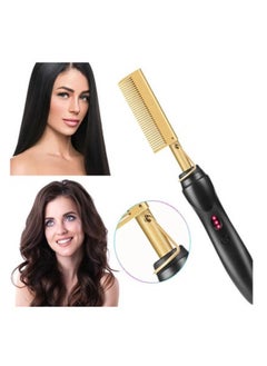 2 in 1 Hot Comb Hair Straightener Flat Irons Multicolour 30x4.6x4.5cm
