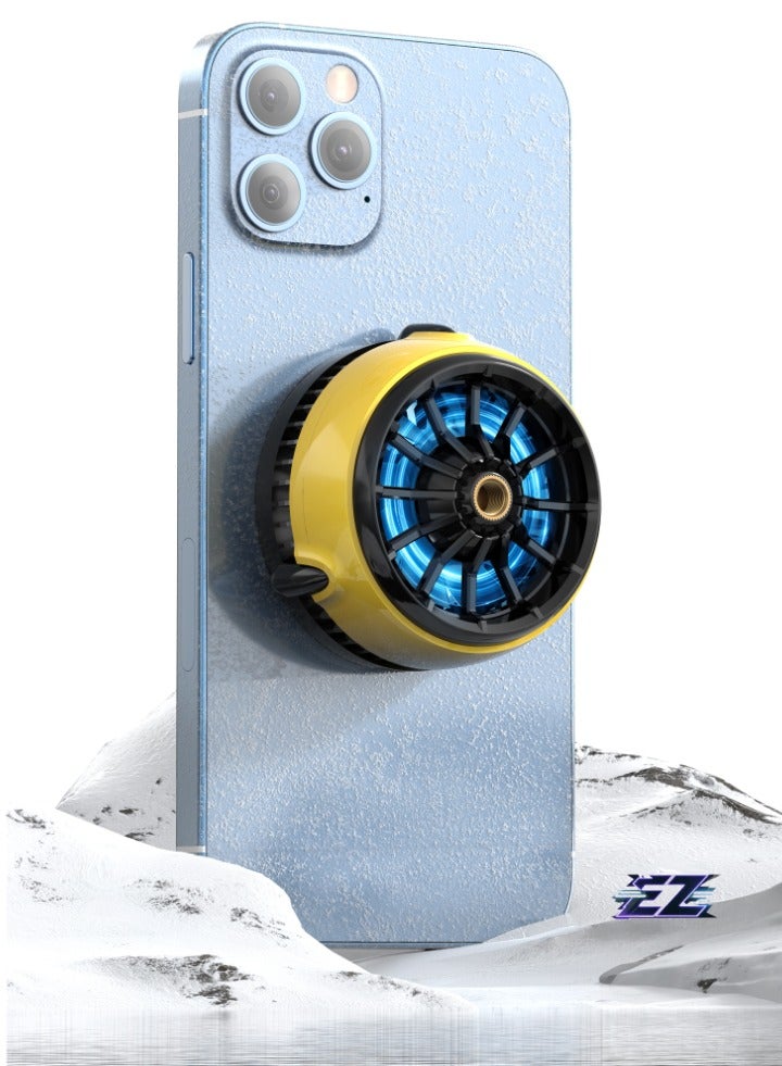 ELTRAZONE Phone Cooler for Gaming with Blue Light: Ultimate Cooling Solution for Android and iPhone Users - Image 1