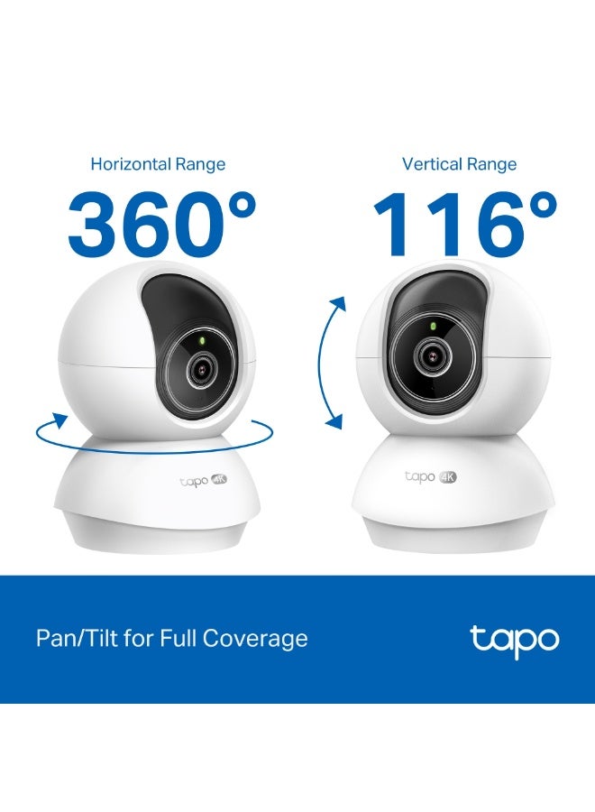 tapo TP-Link Tapo C250 Pan/Tilt AI Home Security Wi-Fi Camera. - Image 5