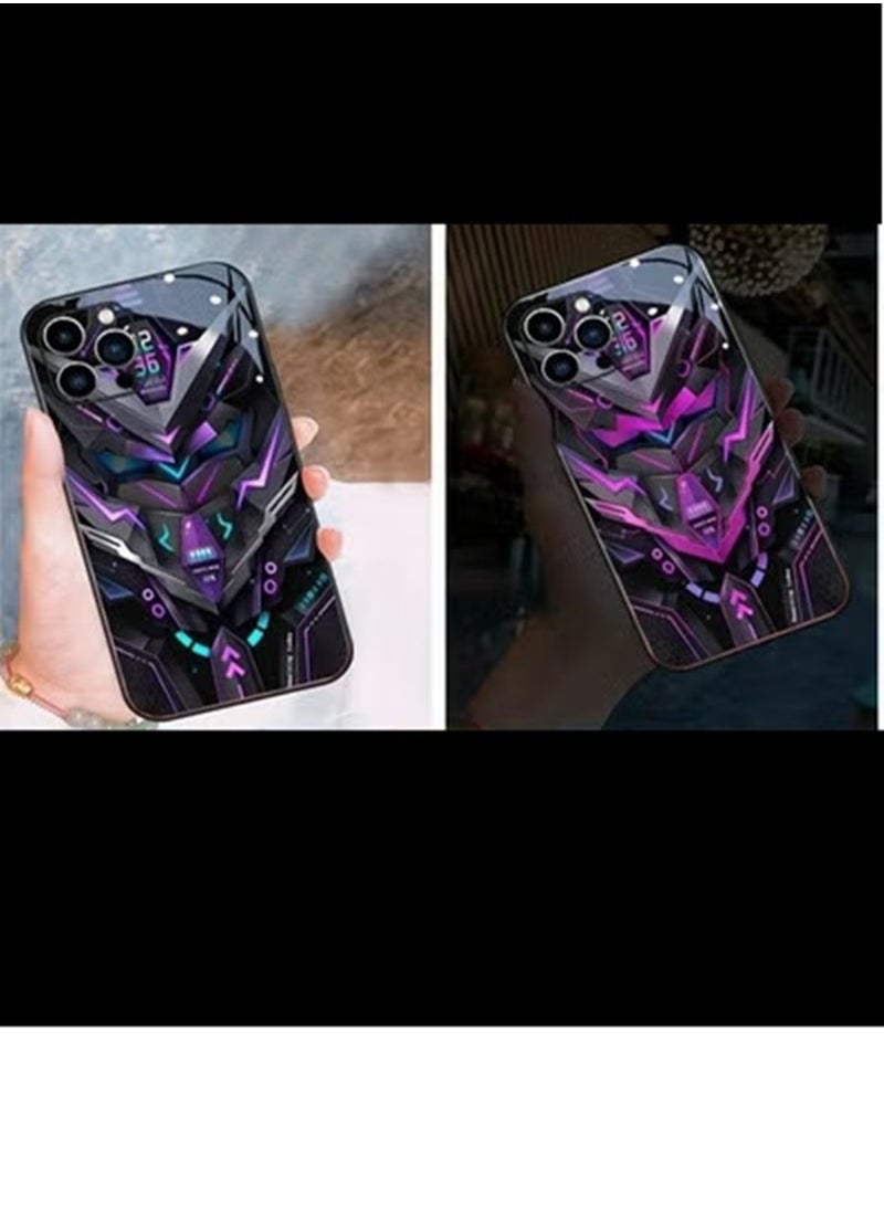 Generic Colorful Intelligent Voice Controlled Luminous Shell Supports For Iphone 15  - Image 3