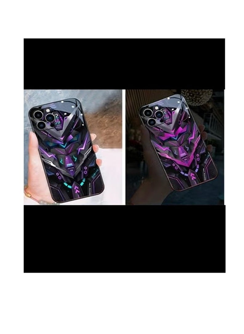 Generic Colorful Intelligent Voice Controlled Luminous Shell Supports For Iphone 15  - Image 4