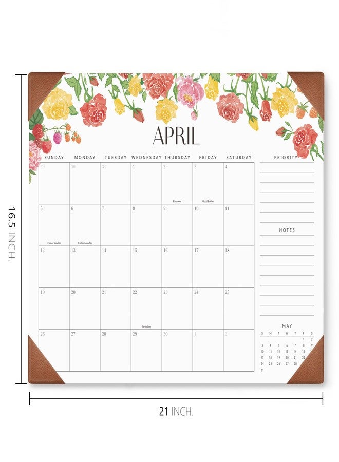 Jotsome Large Desk Calendar 2026-2027 with Desktop Mat, 18 Months Desk Pad Calendar From Jan 2026 to Jun 2027 21''x16.5'', Desk Blotter Calendar for Home Office and School, Easy Planning, Holiday Gift - Image 3