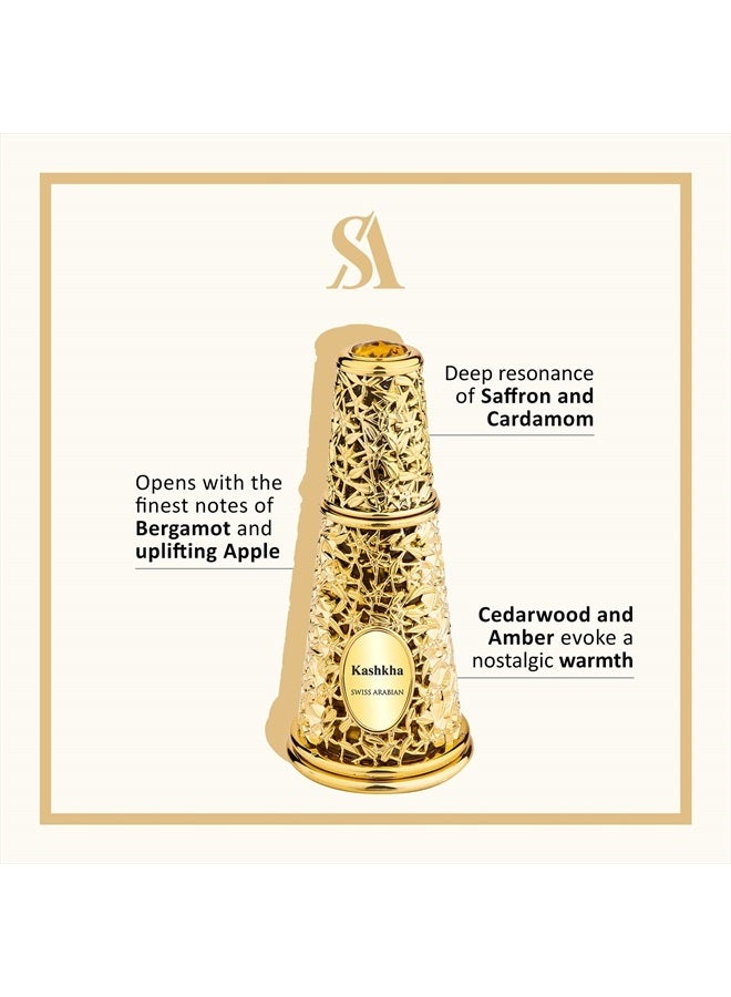 SWISS ARABIAN كاشخة - منتجات فاخرة من دبي - عطر شخصي بخاخ EDP يدوم طويلاً ومثير للإدمان - رائحة مغرية، توقيع عطر - الرائحة الفاخرة للعربية - 1.7 أونصة - Image 2