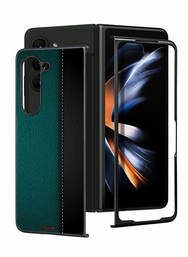 Tolwak غطاء حماية جلد بنمط سامسونج جالاكسي زد فولد 5 - Image 1