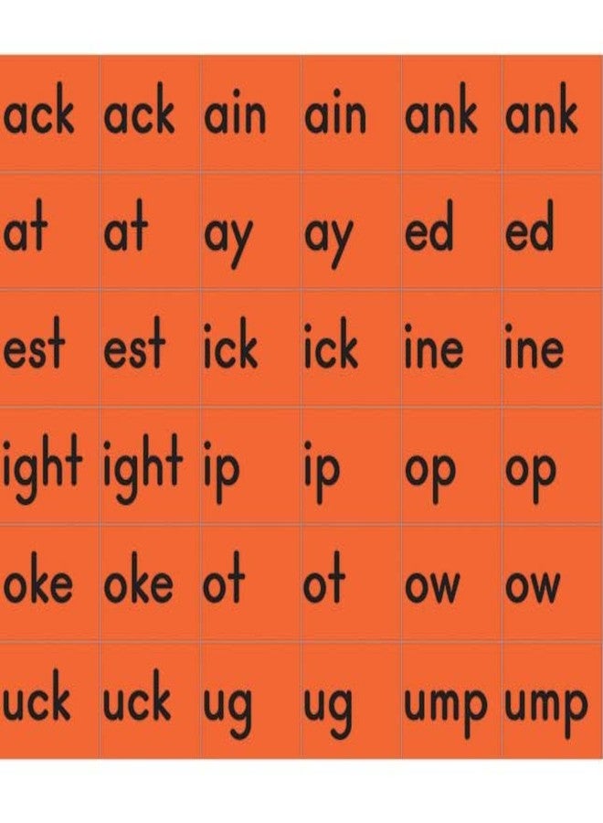 Really Good Stuff Magnetic Chunks (Consonants, Blends, Digraphs, and Ending Phonograms) - 89 Tiles - Image 3
