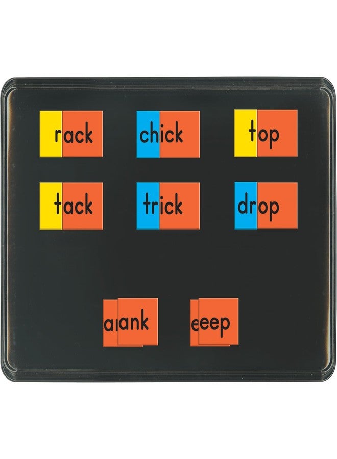 Really Good Stuff Magnetic Chunks (Consonants, Blends, Digraphs, and Ending Phonograms) - 89 Tiles - Image 1