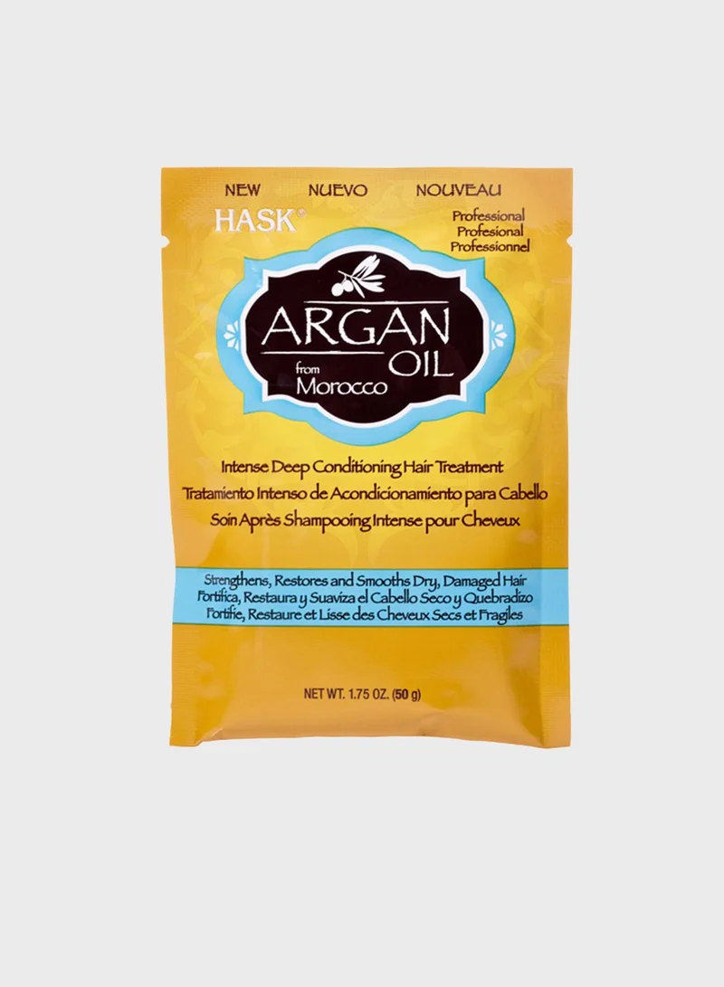 HASK Argan Oil Intense Deep Conditioning Hair Treatment 50G