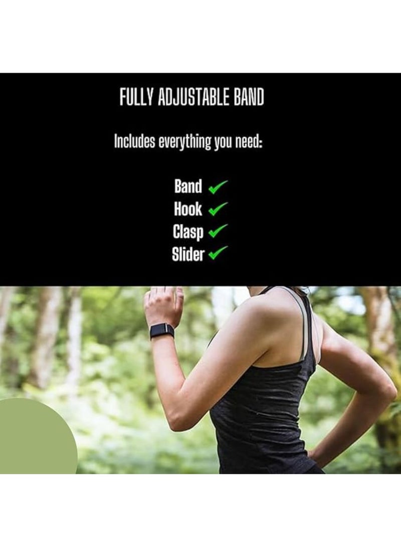 Aookay for Whoop 4.0 Band, Ultra-Soft, Stylish & Affordable Replacement Band Strap, Soft Stretchy Fabric Strap Band with U-Shaped Connector (White) - Image 4