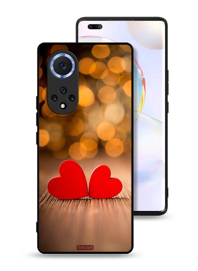 Tolwak Honor 50 Pro Protective Case Cover Two Beautiful Hearts  - Image 1
