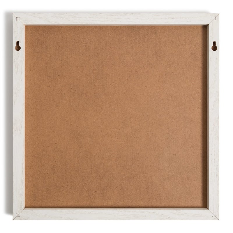 U Brands Rustic Weekly Dry Erase Board with White Wooden Frame, Office Supplies, 14â€ x 14â€ - Image 4