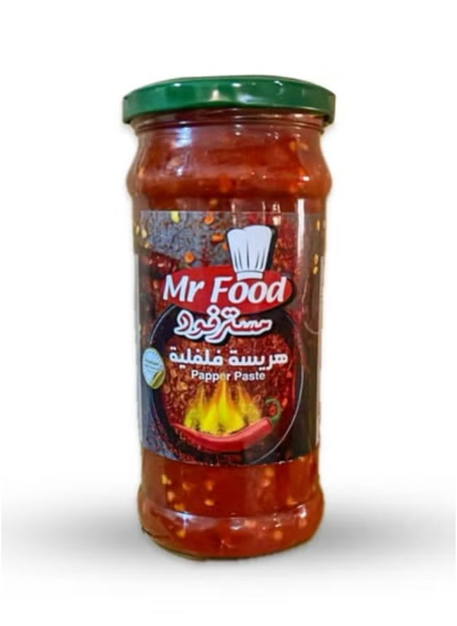 Mr. Food Hot Chili Sauce Jar - 375g 