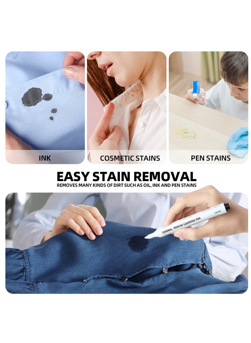 Thermal Printer Cleaning Pen, Universal Printer Printhead Cleaning Pen Cleaning Kit, Thermal Print Head Cleaning Pen for Card Printer Thermal Printer, 12 Pcs - Image 5