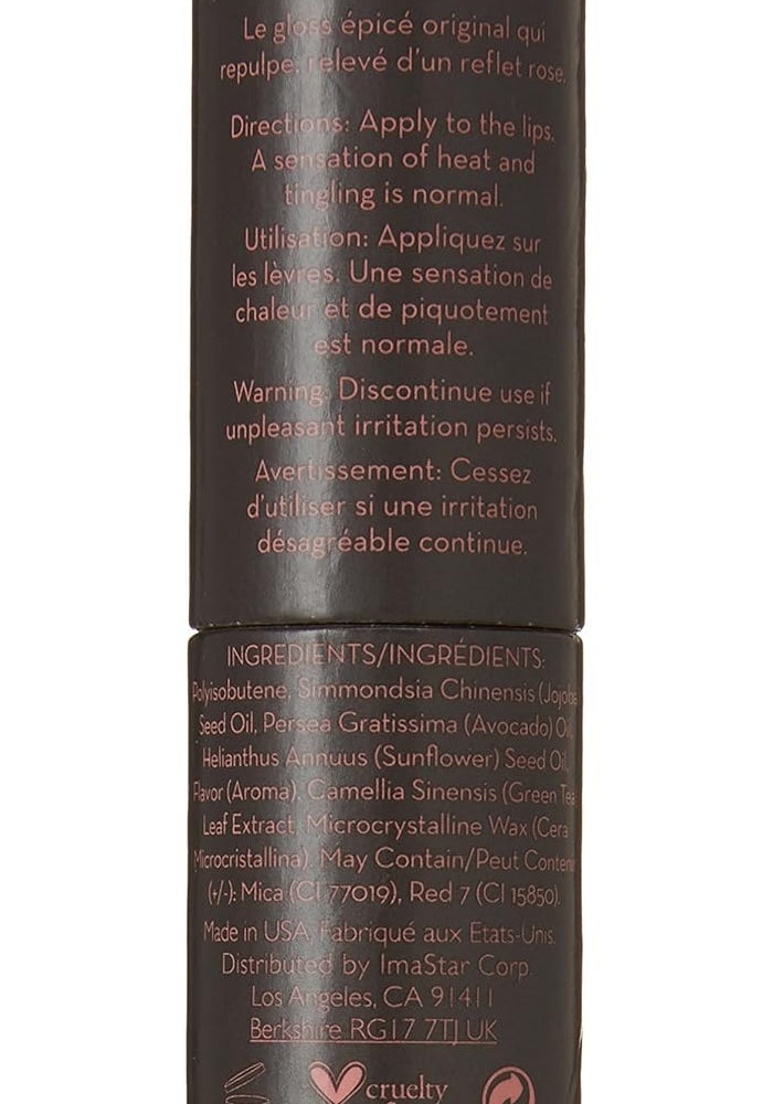 DuWop Cosmetics Lip Venom Lip Plumping Balm - Pink Shimmer - Image 3