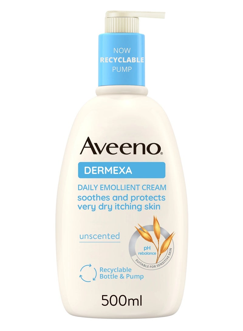 Dermexa Cream 500ml Emollient for Dry Itchy Skin