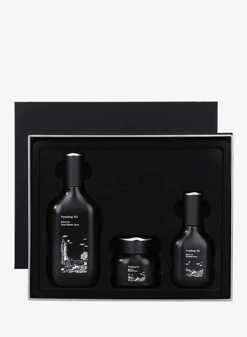 Pyunkang Yul مجموعة هدايا شاي أسود