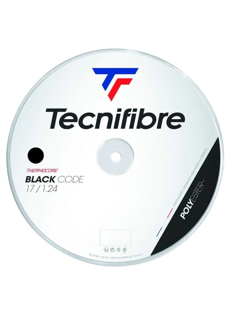 TecniFibre Tecnifibre Tennis Strings BOB 200M BLACK CODE 1.28 