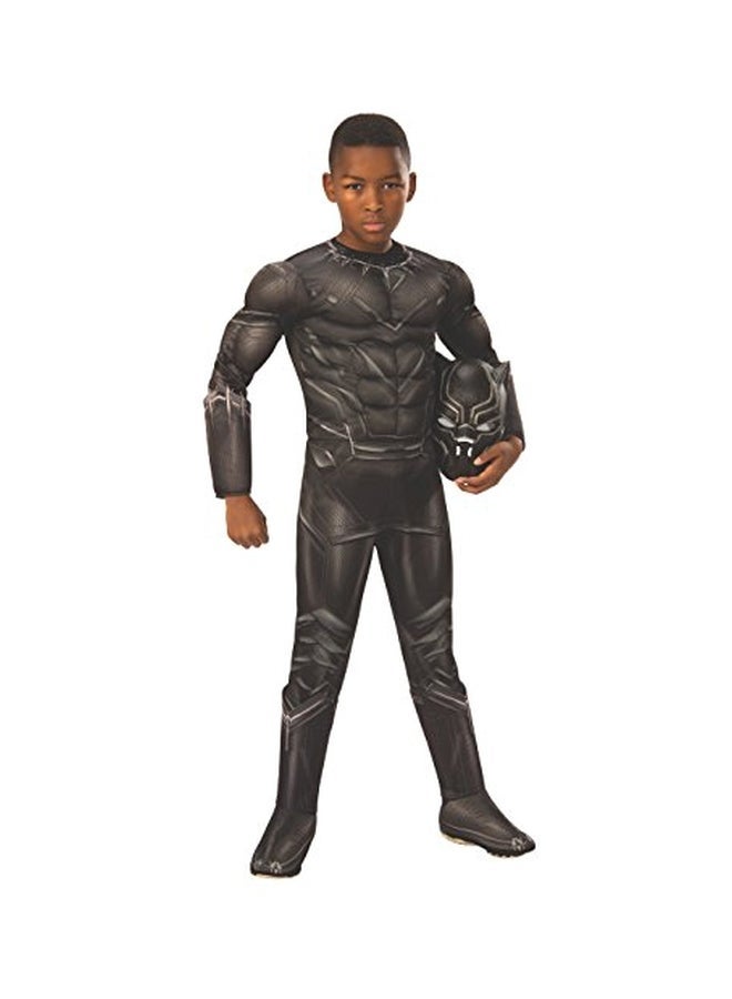 NIBEMINENT Civil War Deluxe Black Panther Costume 620593 S - Image 2