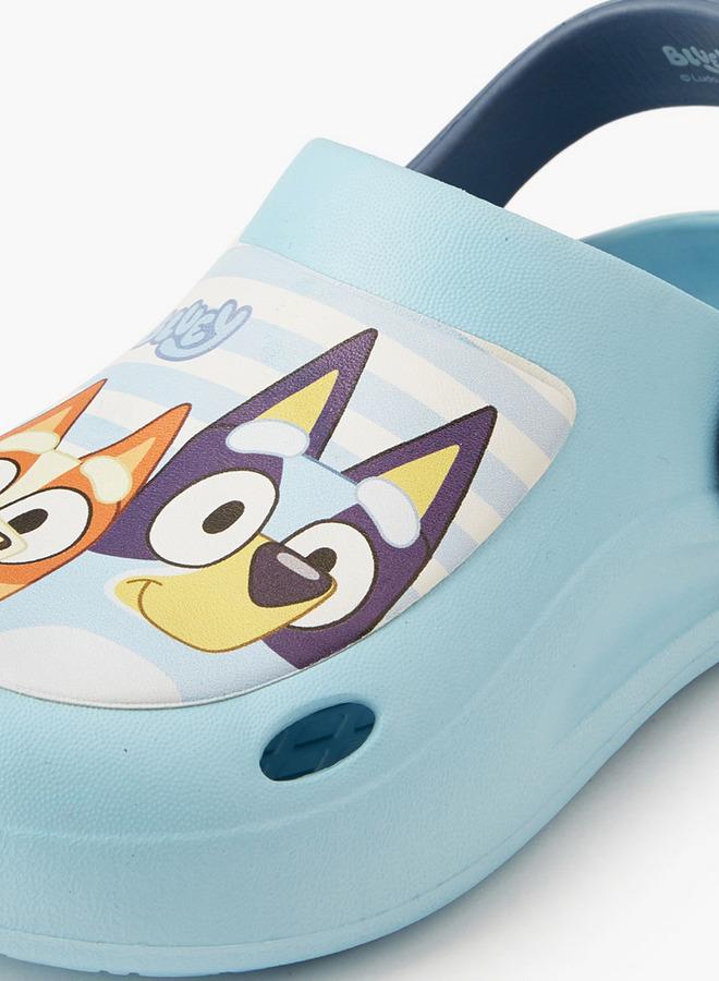 BLUEY أحذية كلوجز ذات حزام خلفي مطبوعة للجنسين - Image 4