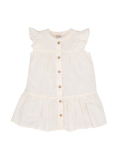 DeFacto فستان منسوج بأكمام قصيرة ورقبة دراجة عادية من Babygirl  - Image 4