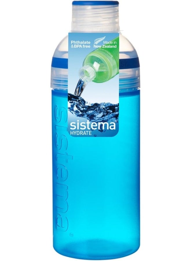 Sistema 830 Hydrate Trio Bottle Assorted Colours, 580ml - Image 4