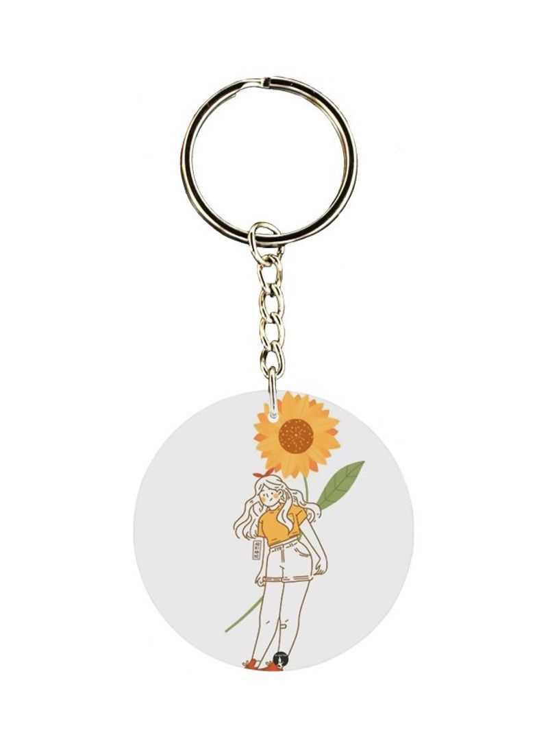 Character Printed Keychain