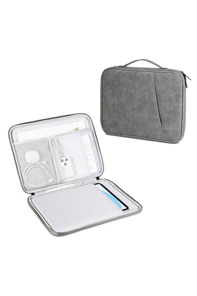 11 Inch Tablet Sleeve Bag Waterproof Travel Bag, Grey - Image 1