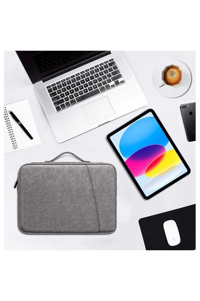 11 Inch Tablet Sleeve Bag Waterproof Travel Bag, Grey - Image 5