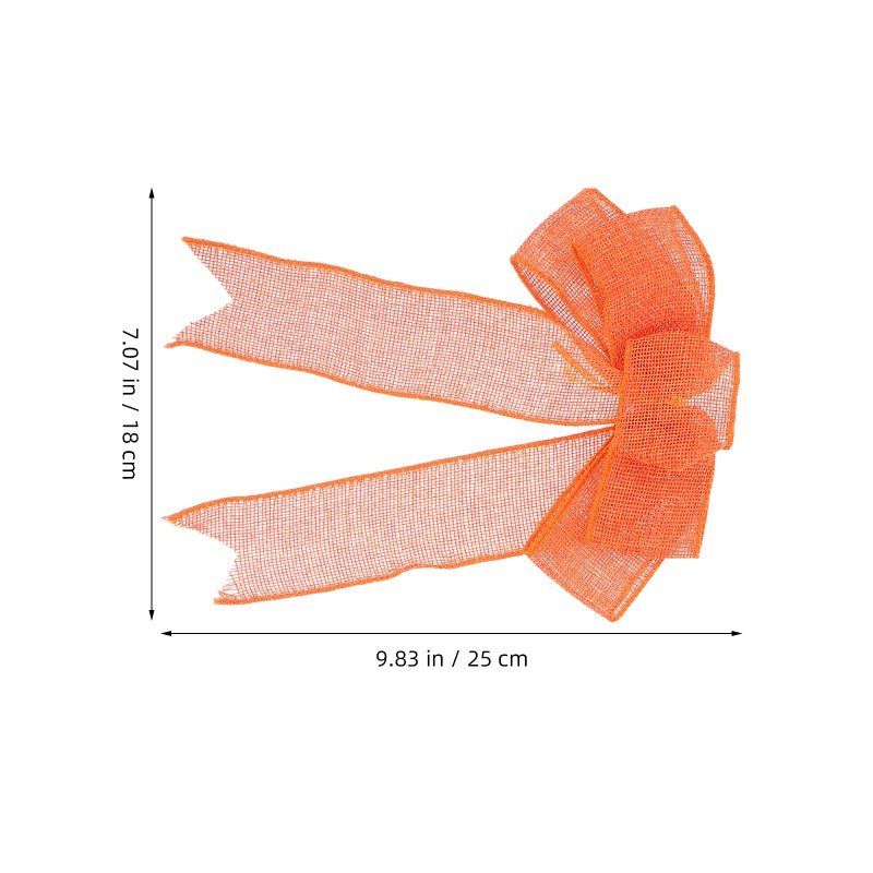 Colorful Bows Party Atmosphere Enhancement Handmade DIY Craft Accessories For Family Gatherings 18x25cm 5Pcs - Image 2