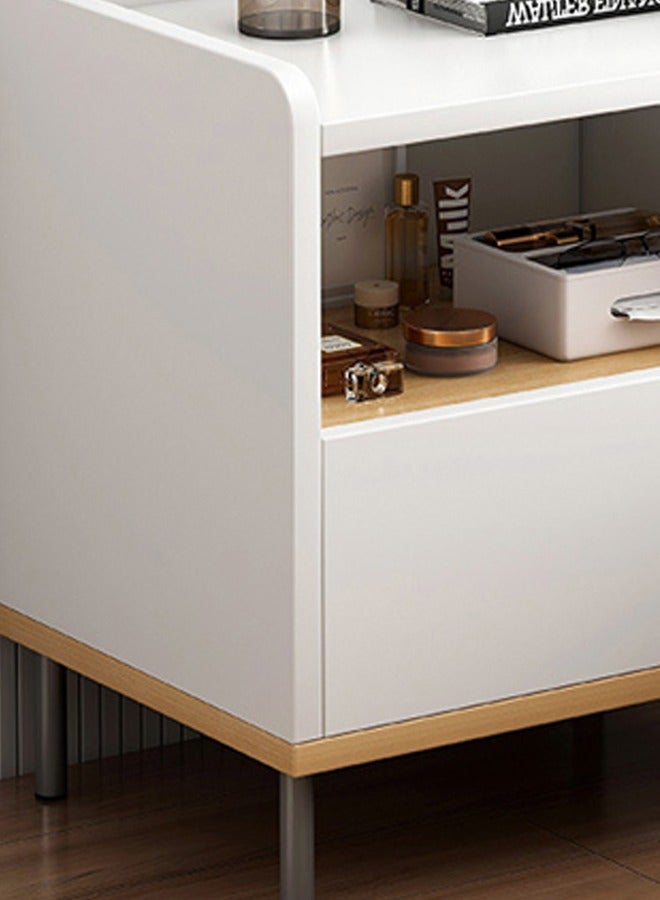 إن كي أكس منضدة حديثة بجانب السرير منضدة فاخرة متعددة الوظائف لغرفة النوم - Image 2