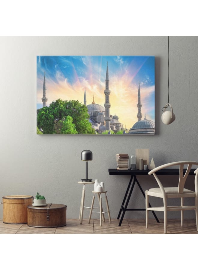 Home Gallery Sultan ahmed blue mosque background bright sunrise 120x80 - Image 2