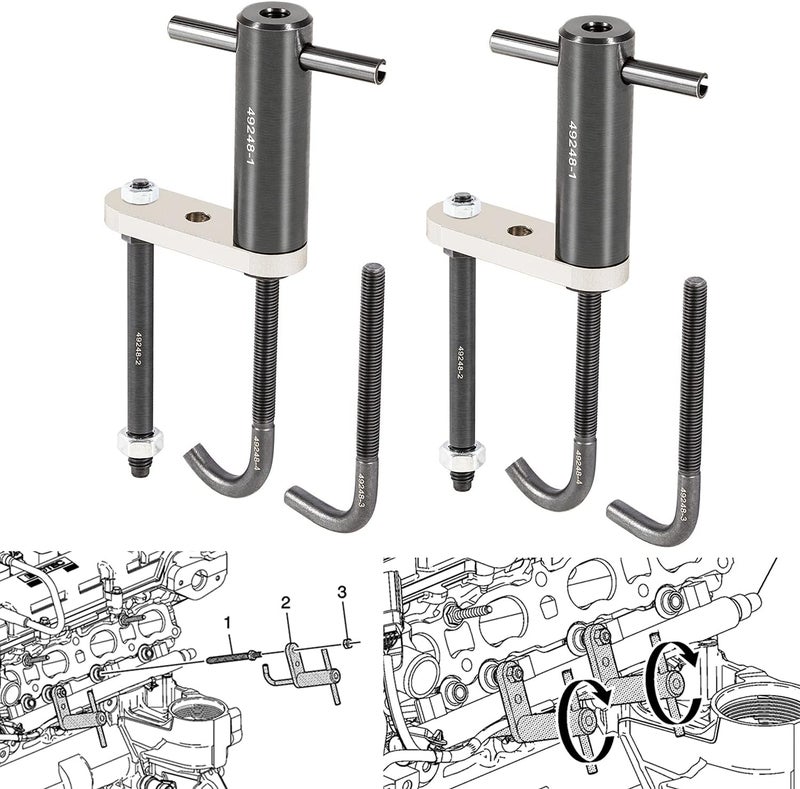 Sunluway Injector Rail Assembly Remover for GM Engines - Image 1