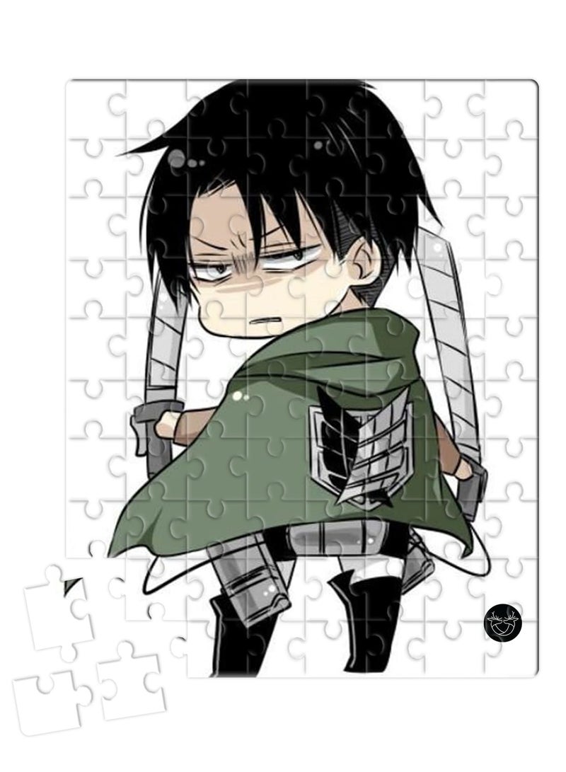 Reeman Design Puzzle printed with anime Levi design