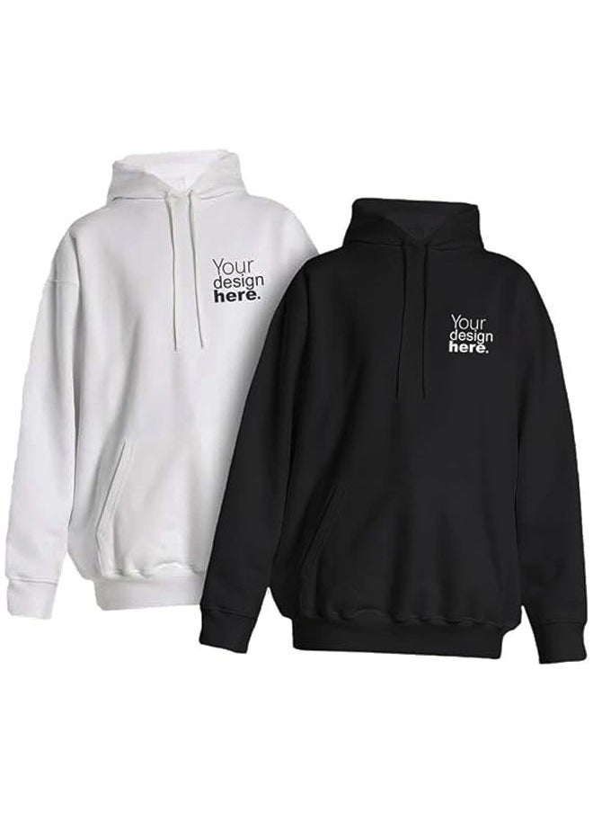 Generic - Create Your own Personalized Custom Printed Oversize Zipper Hoodie - Image 1