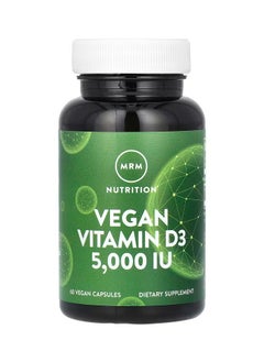 MRM Nutrition Vegan Vitamin D3 5,000 IU 60 Vegan Capsules  - Image 1