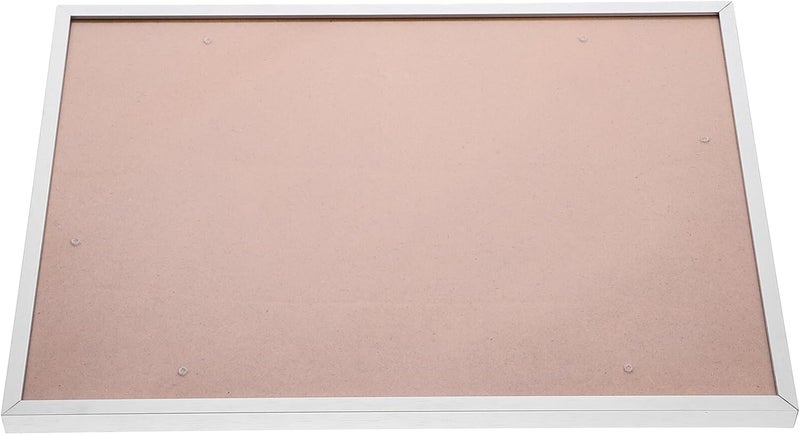 STOBAZA Aluminum Narrow Edge Wall Photo Frame A3 (29.7×42 Cm) Silver Metal Poster Holder for Bedroom Party DIY Display - Image 1