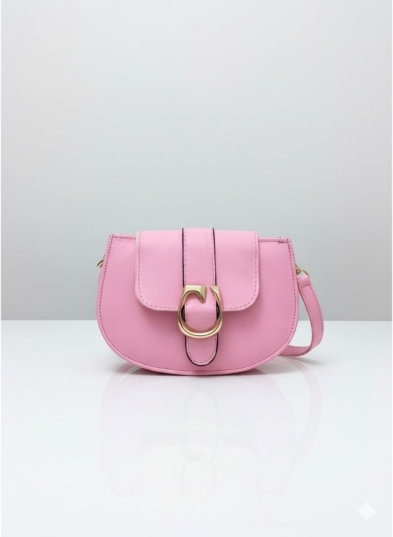 Vbranda Crossbody Bag with stylish metal buckle BA-9 - Image 2