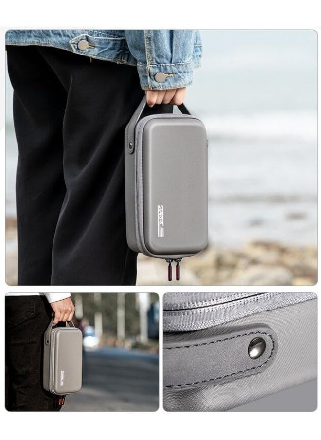 STARTRC Carry Case for DJI OSMO Pocket 3, Portable Waterproof PU Storage Bag, Store Osmo Pocket 3 Accessories  - Image 4