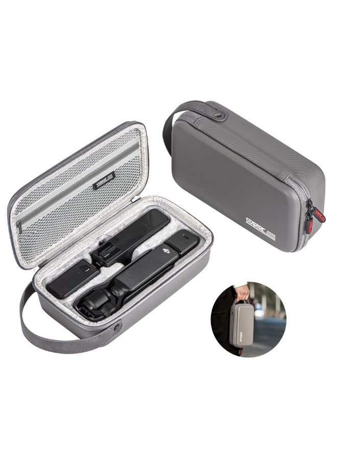 STARTRC Carry Case for DJI OSMO Pocket 3, Portable Waterproof PU Storage Bag, Store Osmo Pocket 3 Accessories  - Image 1
