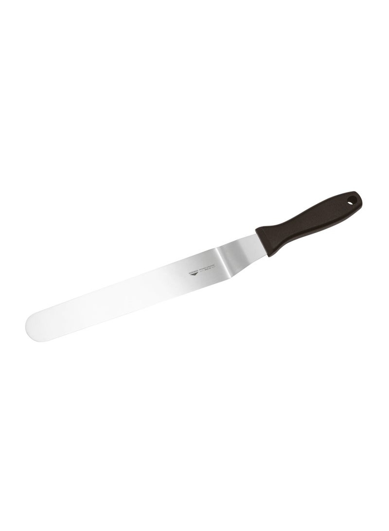 Paderno Stainless Steel Polypropylene Angular Spatula 30cm - Image 1