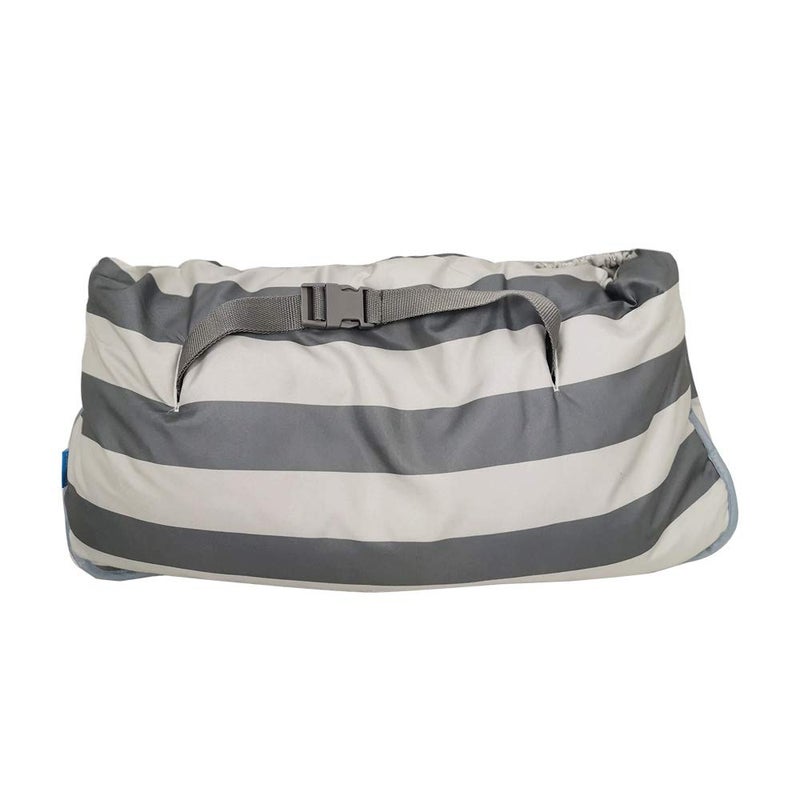DODO NICI Shopping Cart Cover for Baby boy Girl, Grocery Cart Cushion Liner, Infant High Chair Cover,Grey Strip - Image 5