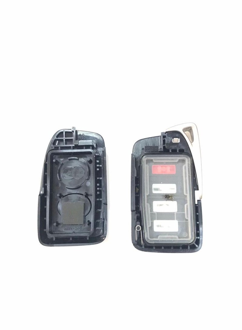 LEXUS 4 Buttons Replacement Key Fob Cover fit for Lexus ES250 2018 NX300h 2018-2013 ES350 GS350 2016-2013 GS300h GS450h ES300H NX300 Smart Keyless Entry Remote Key Fob Case Shell (Black) - Image 3